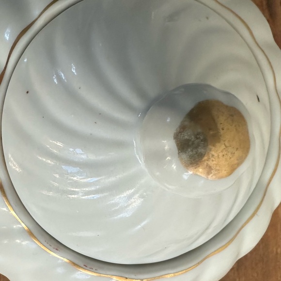 Vintage 1950's Japan moss rose teapot - Picture 9 of 11